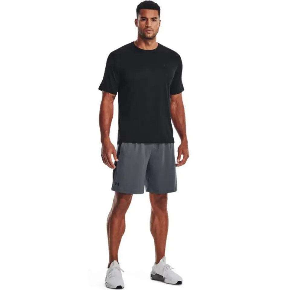 ⁨Spodenki Under Armour Tech Vent Short - Loose M 1376955 (kolor Szary/Srebrny, rozmiar M)⁩ w sklepie Wasserman.eu