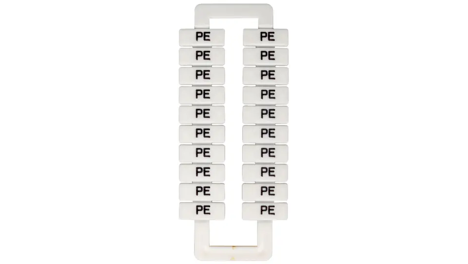 ⁨Markers for fittings (EURO) 2,5-70mm2 /PE/ white 43192 (20pcs)⁩ at Wasserman.eu