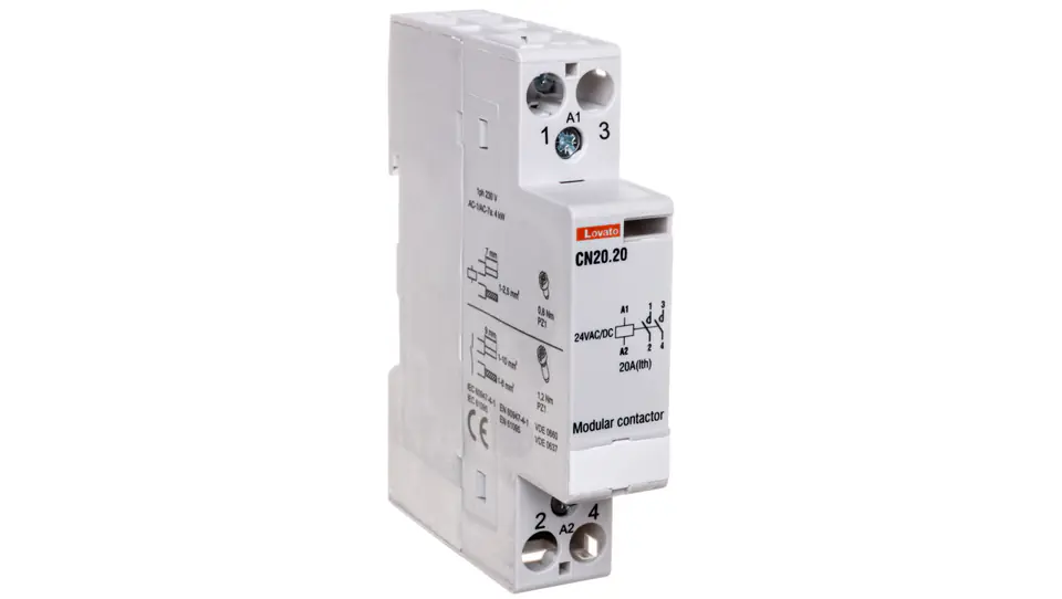 ⁨Modular contactor 20A 2Z 0R 24V AC CN2020024⁩ at Wasserman.eu