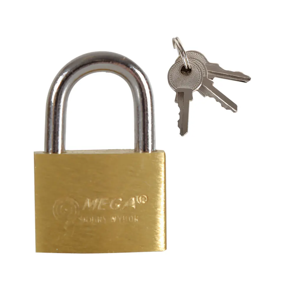 ⁨24063K Brass Padlock 63mm (Skin Pack)⁩ at Wasserman.eu