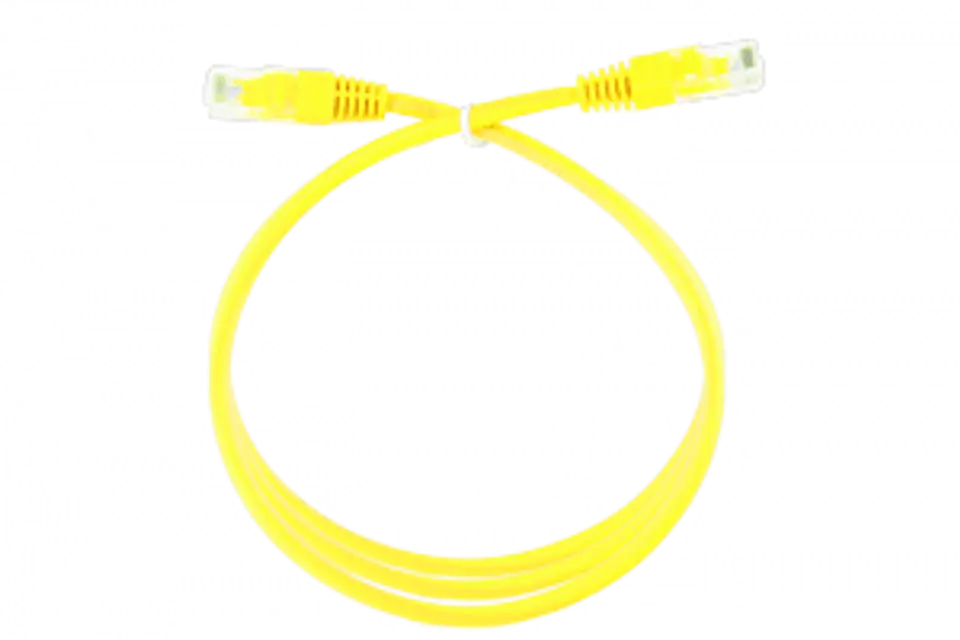 ⁨Patchcord FTP kategorii 6A 10m żółty⁩ w sklepie Wasserman.eu