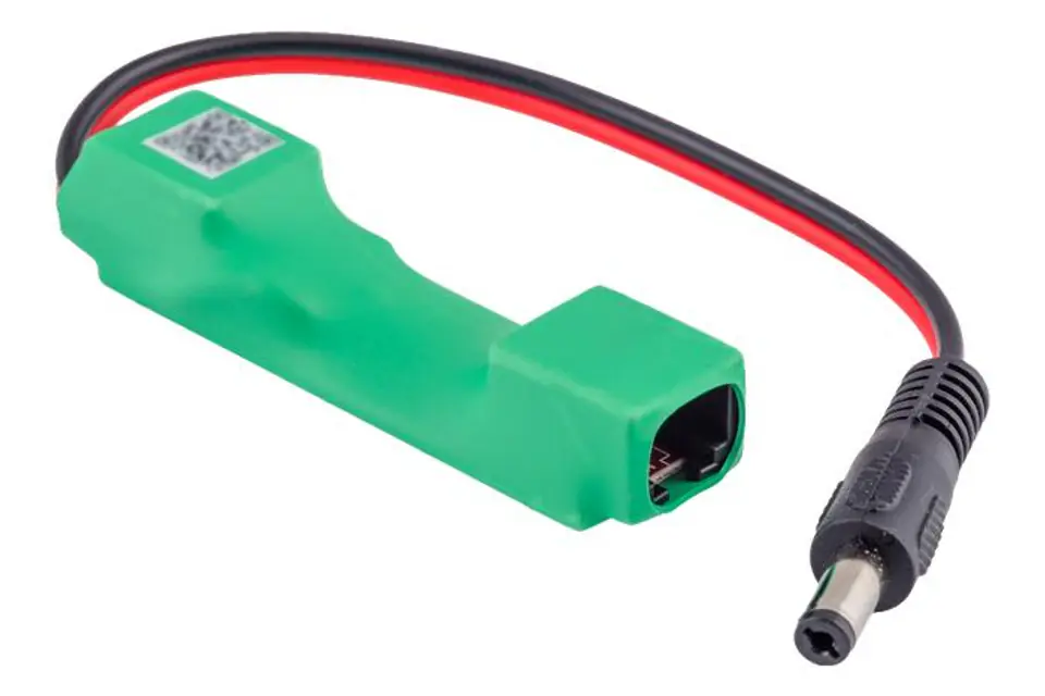 Adapter PoE obniżający napięcie 35-56V > 12VDC (wtyk DC), Vout 2 = Vin (RJ45) w sklepie Wasserman.eu