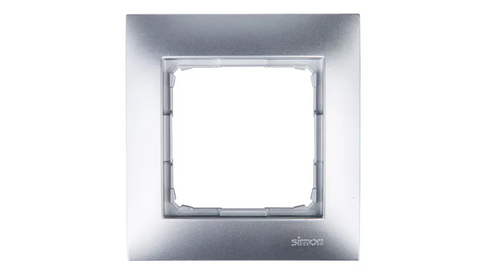 ⁨Simon 54 Premium Single frame matt silver DR1/43⁩ at Wasserman.eu