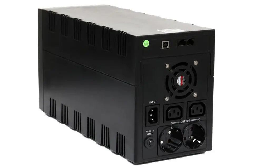 Zasilacz UPS GT POWERbox 2200VA 2x IEC C13 2x Schucko w sklepie Wasserman.eu
