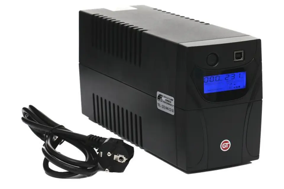 Zasilacz UPS GT POWERbox 850VA 4x IEC C13GT w sklepie Wasserman.eu
