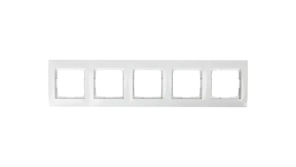 ⁨Simon 54 Premium Five-fold frame white DR5/11⁩ at Wasserman.eu