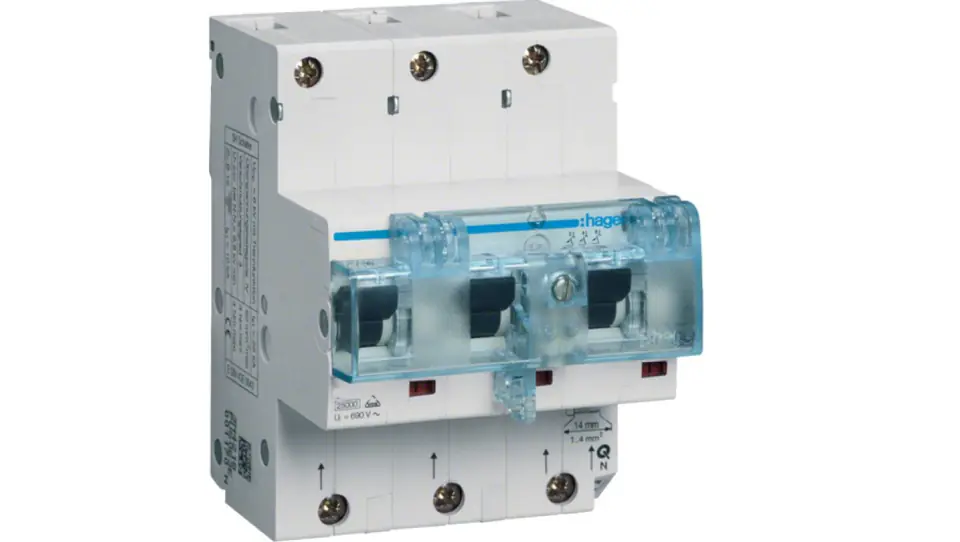 ⁨Selective circuit breaker 3P Cs 25A SLS HTN325C⁩ at Wasserman.eu