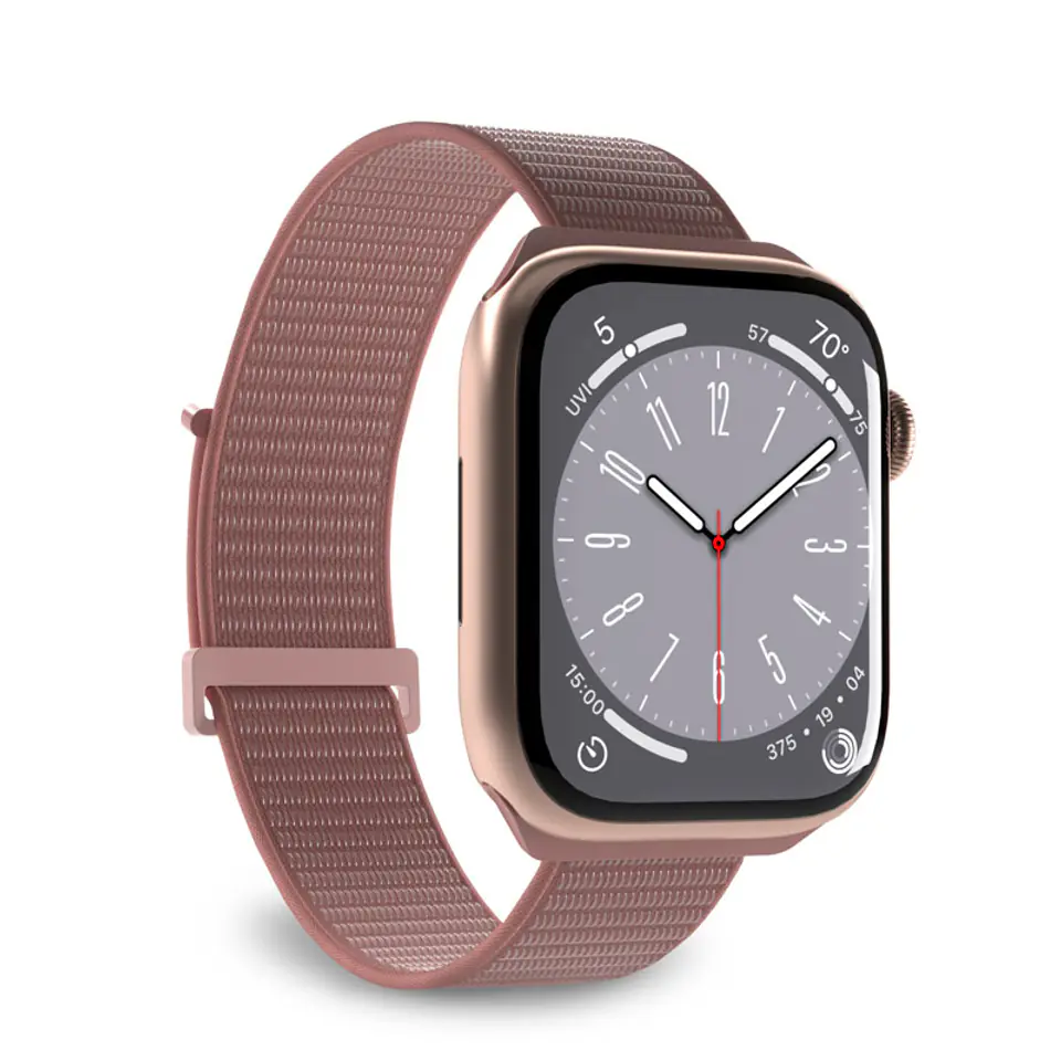 ⁨PURO Nylon Sport - Pasek do Apple Watch 38/40/41/42 mm (Różowy)⁩ w sklepie Wasserman.eu