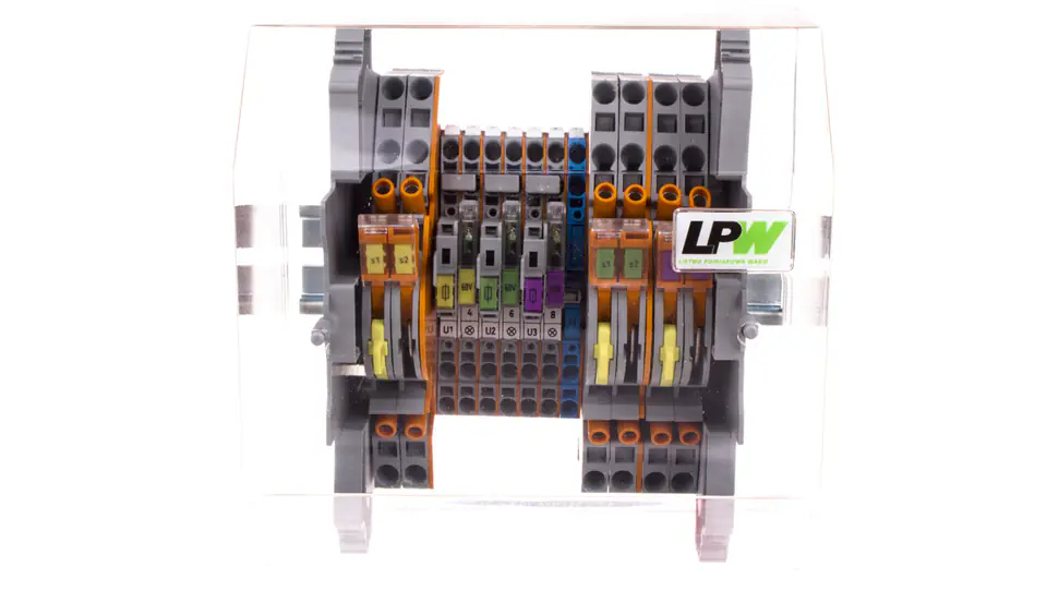 ⁨Listwa pomiarowa LPW 13-torowa 60V AC równoległa 847-105/060-1000⁩ w sklepie Wasserman.eu