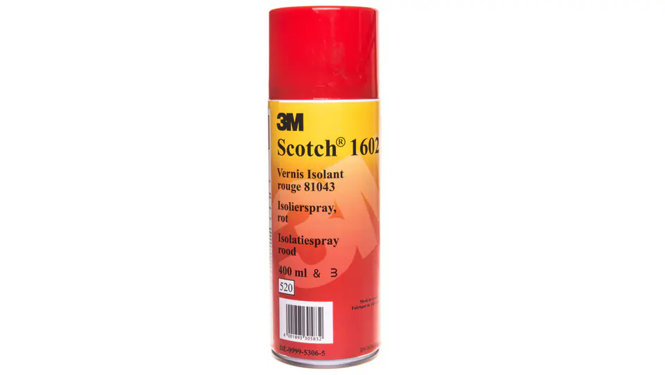 ⁨Aerozol izolacyjny SCOTCH 1602 czerwony 400ml DE999953065/7000063481⁩ w sklepie Wasserman.eu