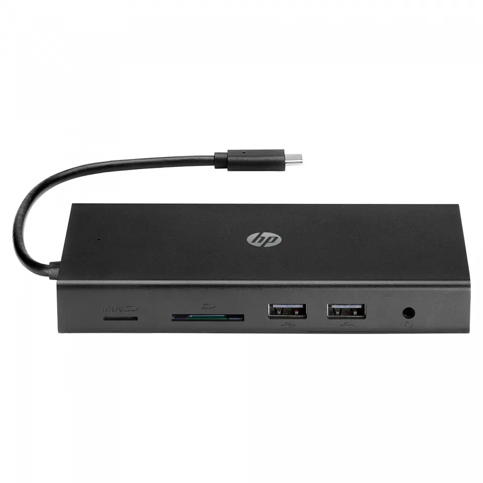 ⁨HP Travel USB-C Multi Port Hub - autoryzowany partner HP! na stanie od ręki! darmowy odbiór w Gliwicach, bezpłatny parking!⁩ w sklepie Wasserman.eu