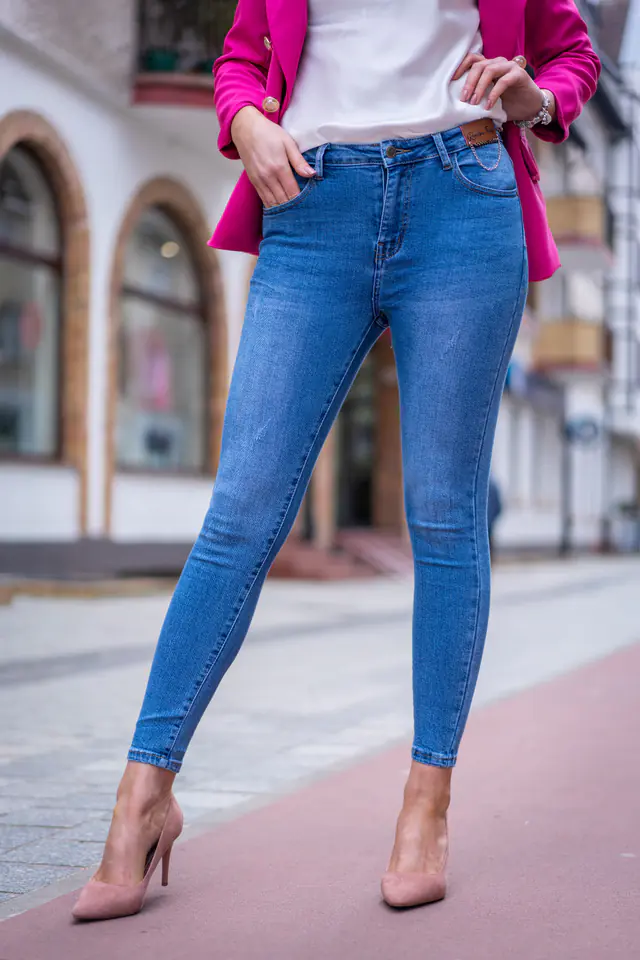 ⁨Jeans Luvi (kolor blue, rozmiar XL)⁩ w sklepie Wasserman.eu