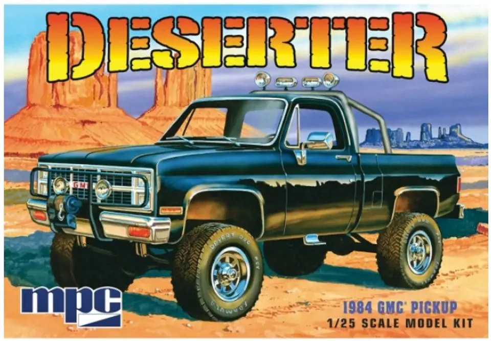 Model plastikowy - Samochód 1984 GMC Pickup (White) - MPC w sklepie Wasserman.eu
