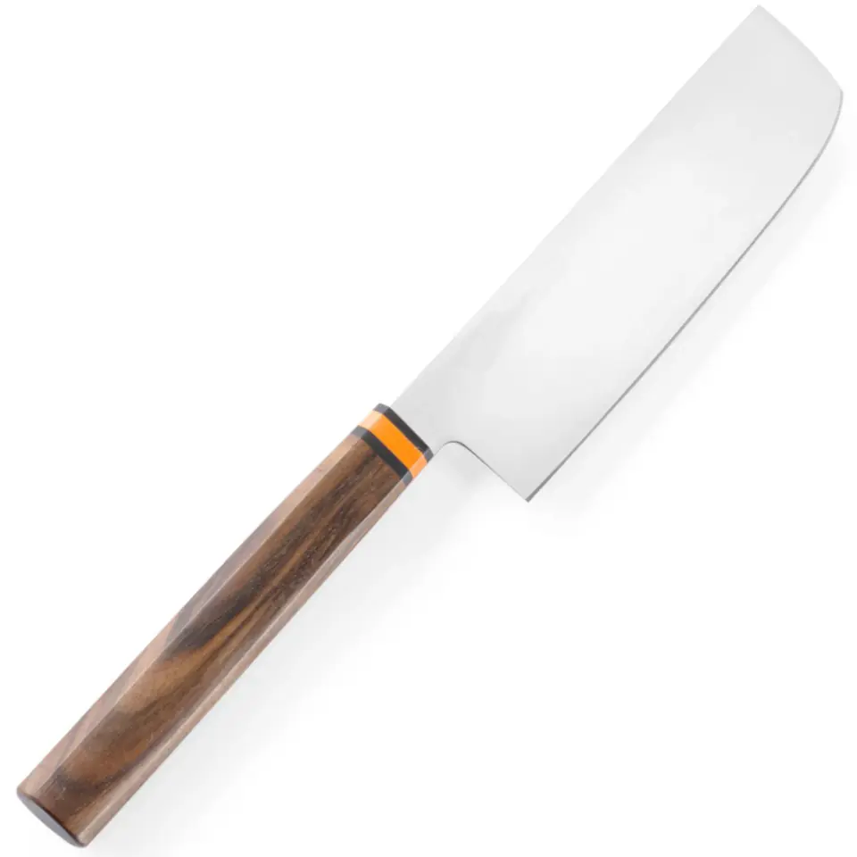 ⁨Nóż do warzyw NAKIRI prosty ze stali nierdzewnej dł. 160 mm Titan East⁩ w sklepie Wasserman.eu