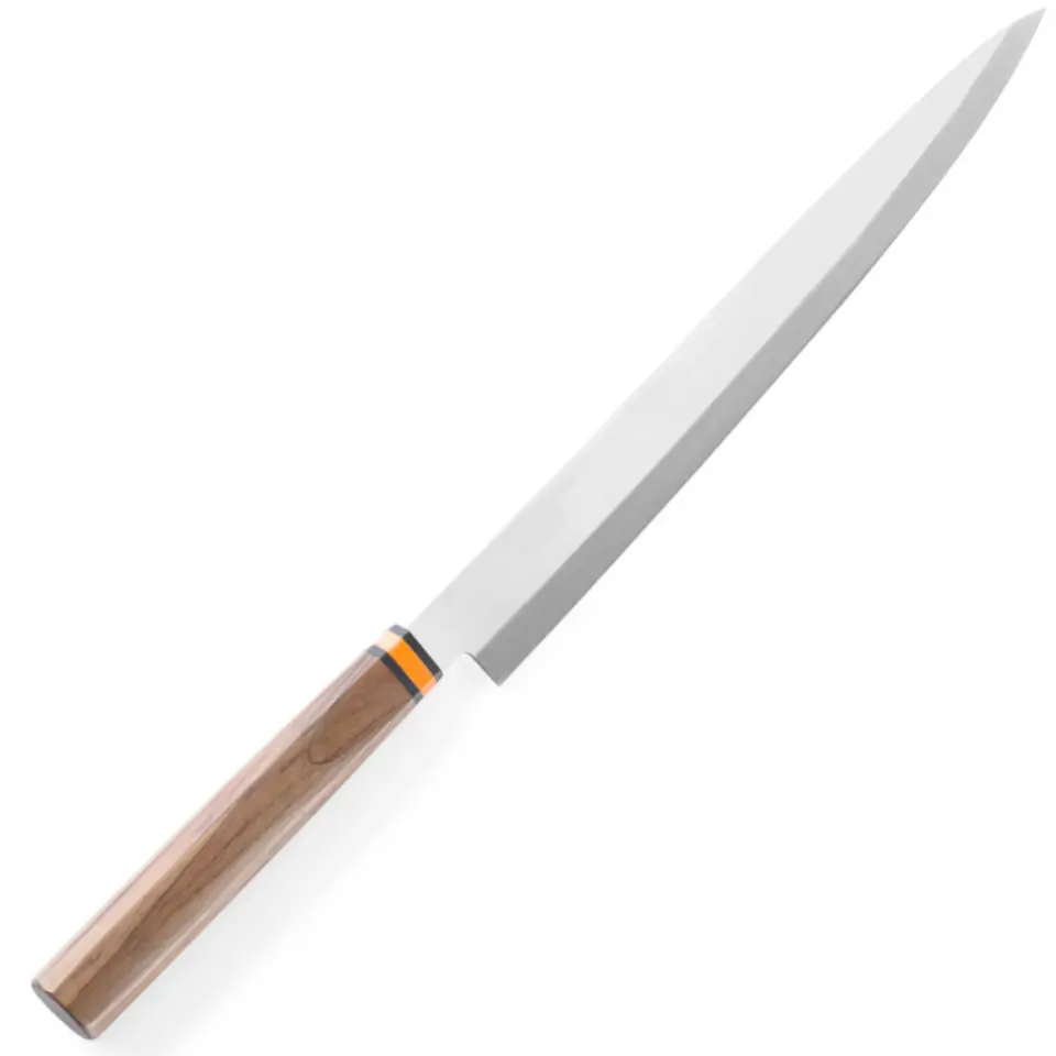 ⁨YANAGIBA stainless steel sushi knife length 300 mm Titan East - Hendi 841433⁩ at Wasserman.eu