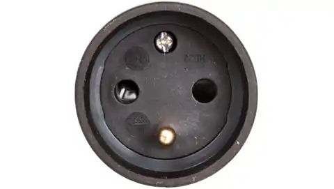 ⁨HELMO Portable socket rubber 16A 2P+Z 230V IP44 50111⁩ at Wasserman.eu