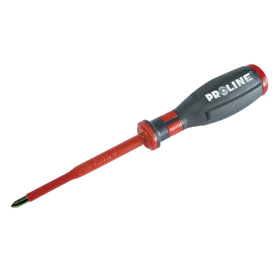 ⁨Electrotechn screwdriver. "soft touch" pz1/80 1000v proline⁩ at Wasserman.eu