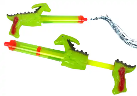 ⁨Pistolet Na Wodę 40 cm Dinozaur Zielony Ogród Zabawka⁩ w sklepie Wasserman.eu