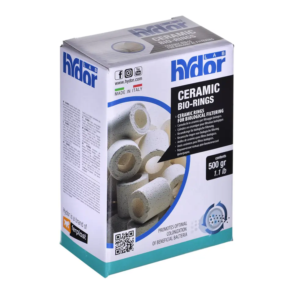 HYDOR BLURINGS Cylinder ceramiczny do filtru 500g w sklepie Wasserman.eu