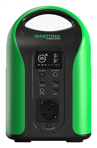 ⁨Patona Platinum 300W 283Wh PD60W USB5V/3A DC12/5A Portable Power Station⁩ at Wasserman.eu