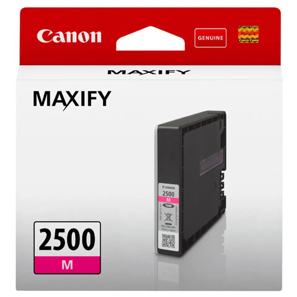 ⁨Canon oryginalny ink / tusz PGI-2500 M, 9302B001, magenta, 9.6ml⁩ w sklepie Wasserman.eu