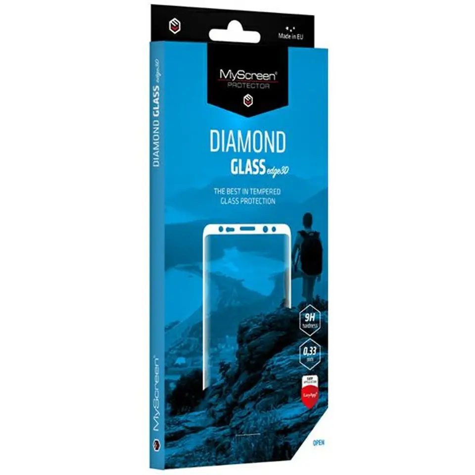 ⁨MS Diamond Glass Edge 3D Honor Magic 5 Lite czarny/black Tempered Glass⁩ w sklepie Wasserman.eu