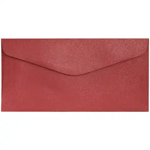 ⁨Koperta DL Pearl czerwony K 150g (10szt.) 280138 Galeria Papieru⁩ w sklepie Wasserman.eu