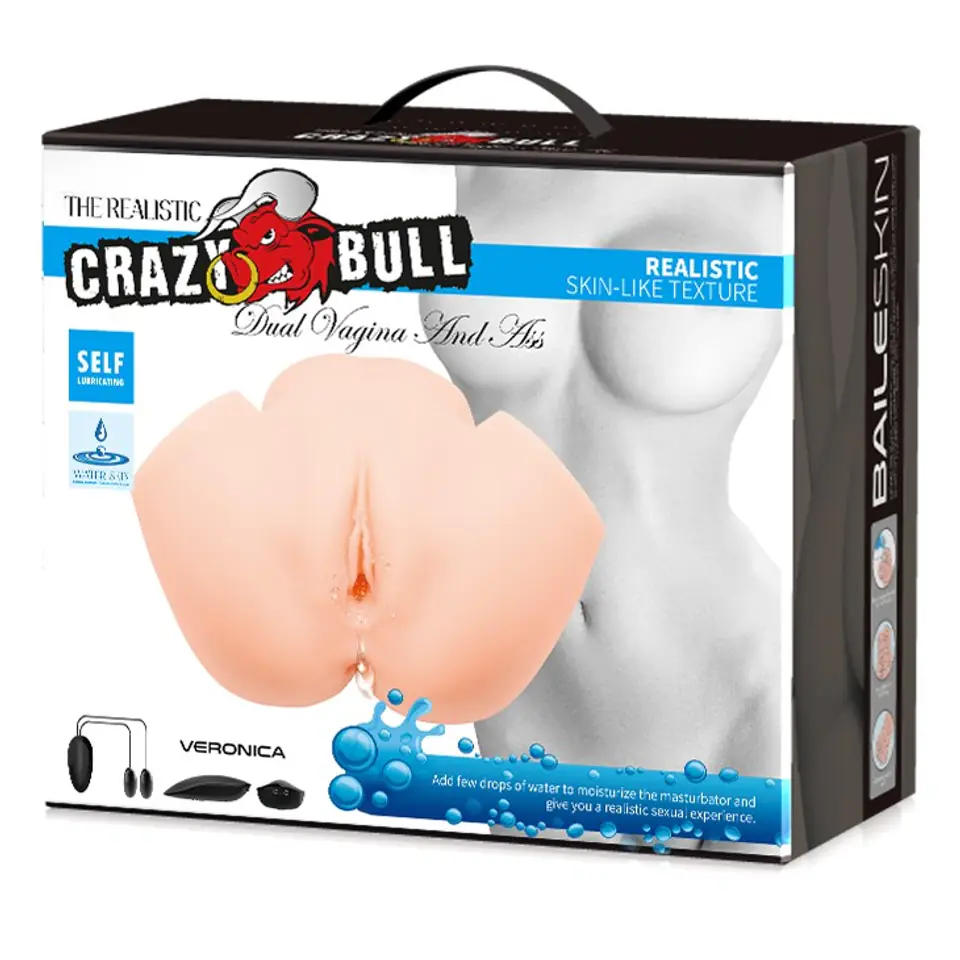 ⁨CRAZY BULL DUAL VAGINA AND ASS⁩ w sklepie Wasserman.eu