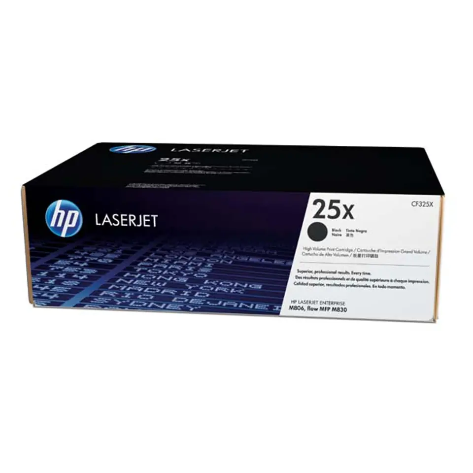 ⁨HP oryginalny toner CF325X, HP 25X, black, 40000s, 1szt⁩ w sklepie Wasserman.eu
