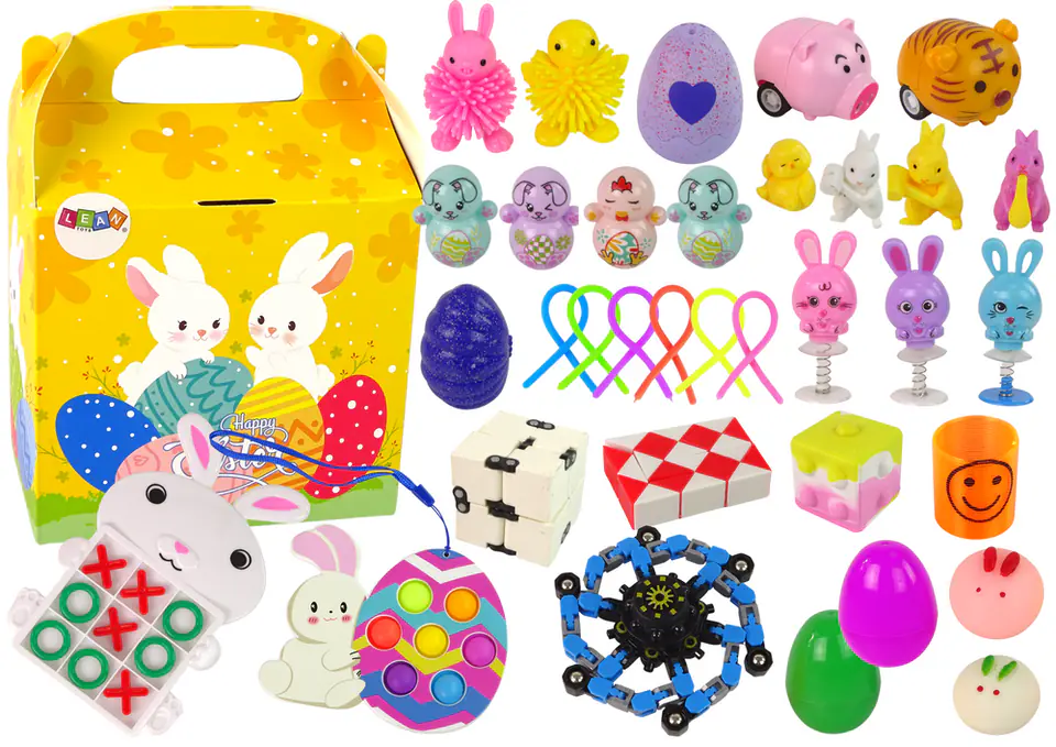 ⁨Zestaw Zabawek Wielkanocnych Fidget Toys Antystresowe 36 Elementów⁩ w sklepie Wasserman.eu