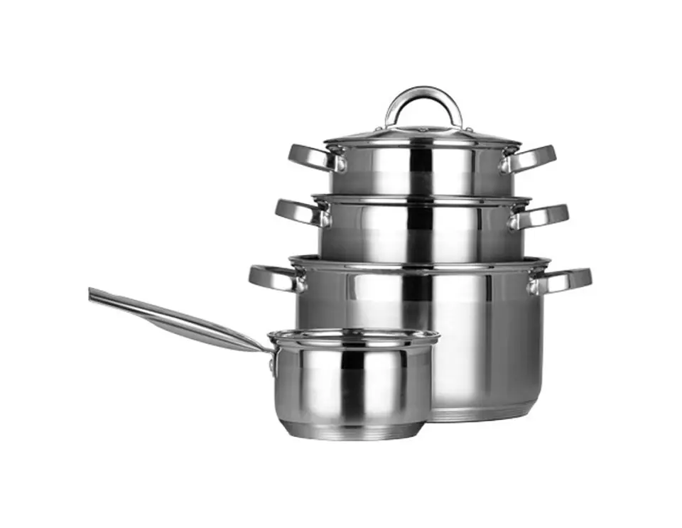 ⁨Smile MGK-21 9-piece cookware set⁩ at Wasserman.eu