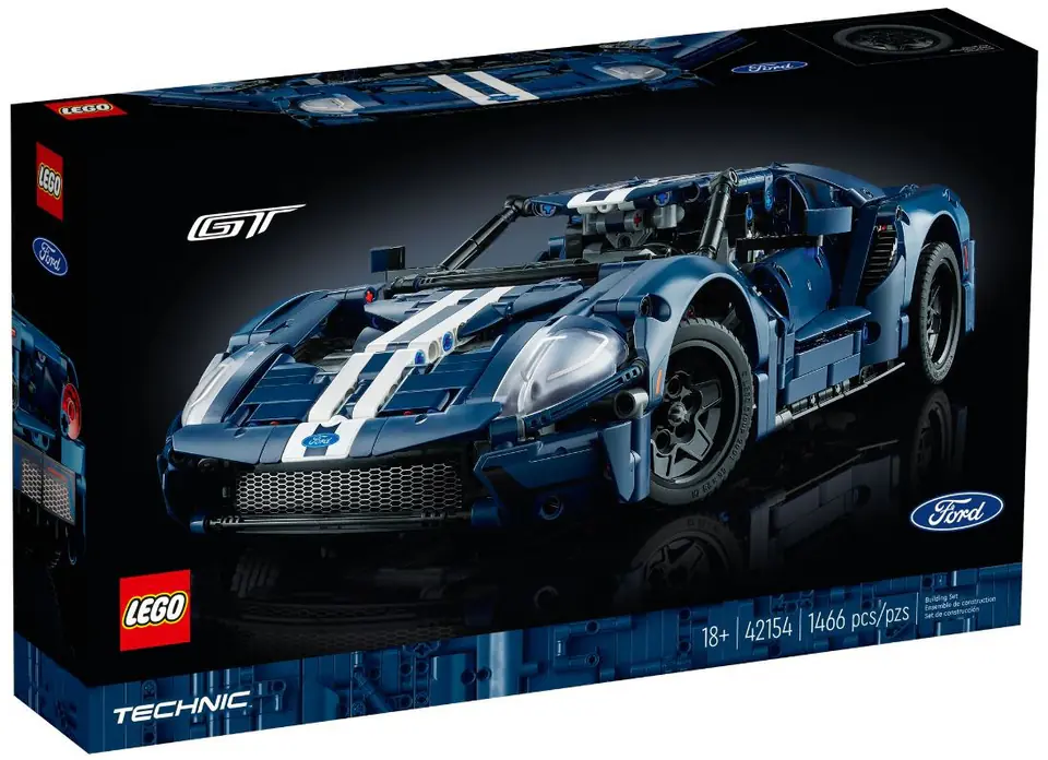 ⁨LEGO Technic 42154 Ford GT, wersja z 2022 roku⁩ w sklepie Wasserman.eu