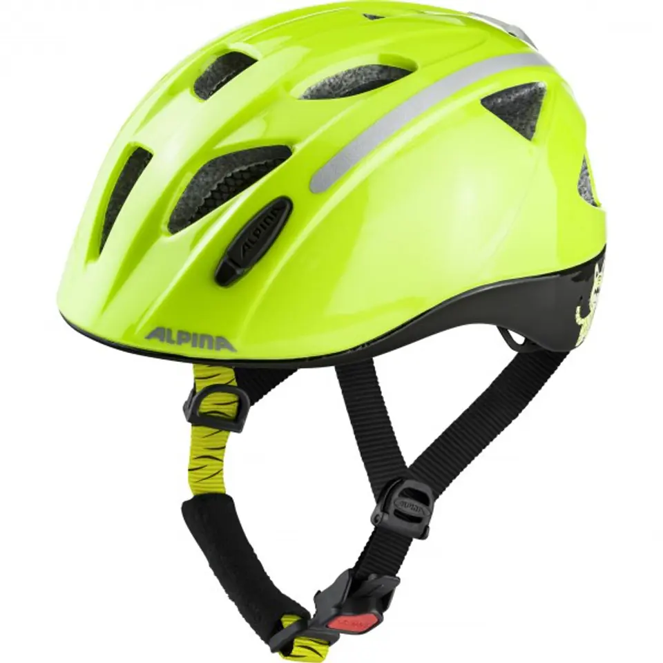 ⁨Kask rowerowy ALPINA XIMO FLASH jaskrawy żółty 49-54⁩ w sklepie Wasserman.eu