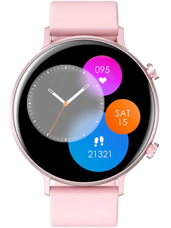 SMARTWATCH DAMSKI Rubicon RNCE98 - WYKONYWANIE POŁĄCZEŃ, PULSOKSYMETR (sr043a) w sklepie Wasserman.eu