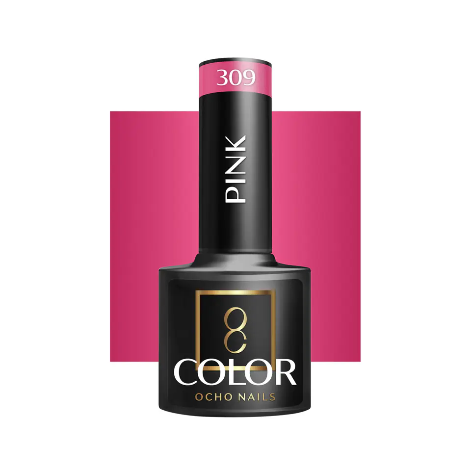 ⁨OCHO NAILS Lakier hybrydowy pink 309 -5 g⁩ w sklepie Wasserman.eu