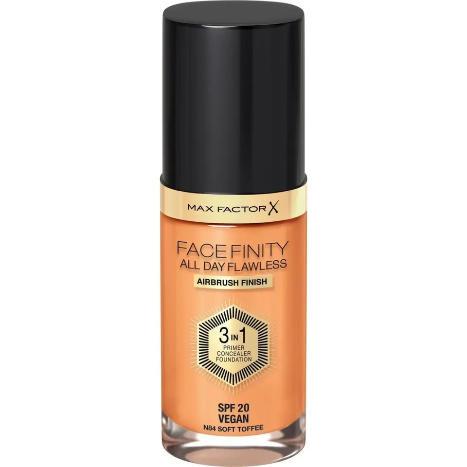 ⁨MAX FACTOR Podkład FACEFINITY All Day Flawless 3in1 nr N84 Soft Toffee 30ml⁩ w sklepie Wasserman.eu