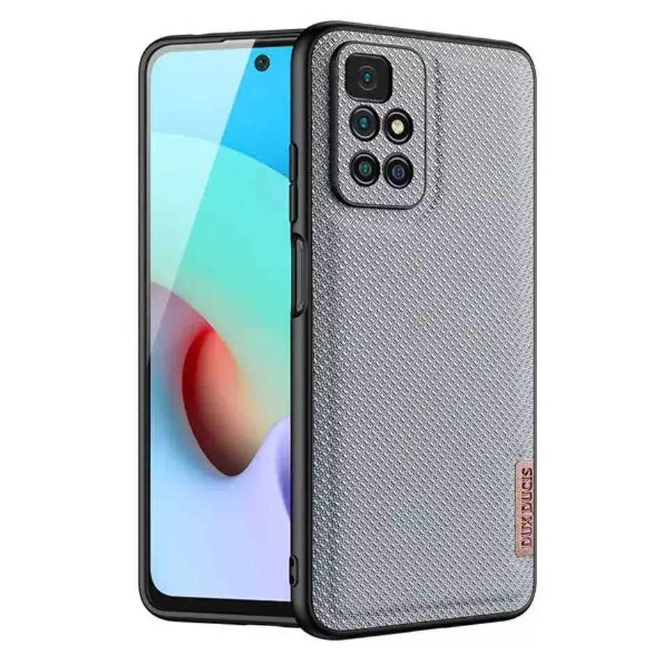 ⁨Dux Ducis Fino etui pokrowiec pokryty nylonowym materiałem Xiaomi Redmi 10 niebieski⁩ w sklepie Wasserman.eu