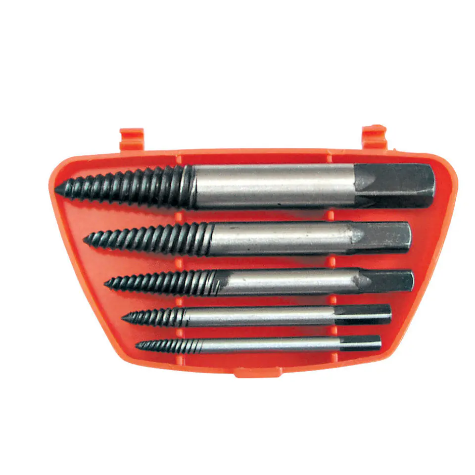 ⁨SCREW EXTRACTOR SET 5PCS:  3.3 - 19.0MM.⁩ at Wasserman.eu