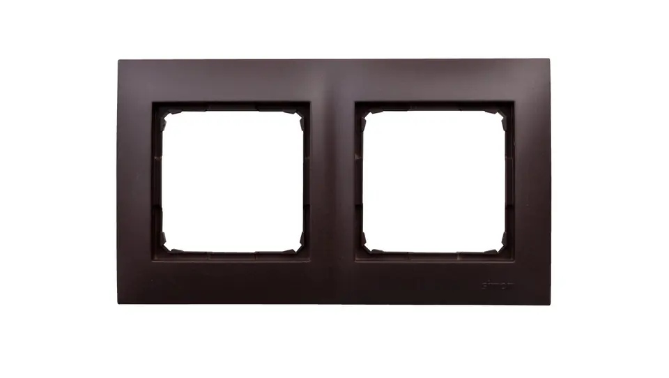 ⁨Simon 54 Premium Frame double brown matt /for plasterboard/ DRK2/46⁩ at Wasserman.eu