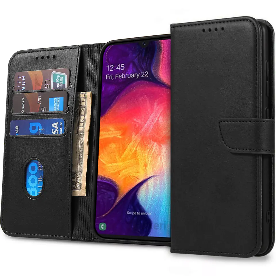 ⁨Etui SAMSUNG GALAXY A35 5G Nexeri Wallet czarne⁩ w sklepie Wasserman.eu