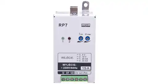 ⁨1-phase power controller max. output current 15A without KJ RP7 300 certificate⁩ at Wasserman.eu