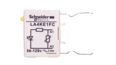 ⁨Układ ochronny warystor 50-130V AC/DC ze wskaźnikiem LED LA4KE1FC⁩ w sklepie Wasserman.eu