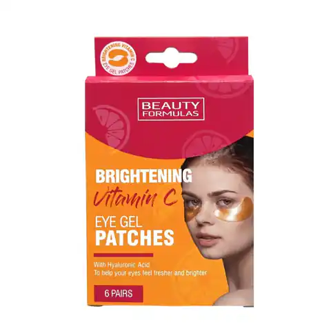 ⁨Beauty Formulas Brightening Vitamin C Żelowe Płatki pod oczy 1op.-6par⁩ w sklepie Wasserman.eu