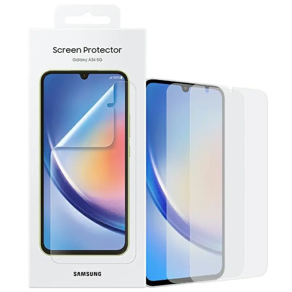 ⁨Folia Samsung EF-UA346CTEGWW A34 5G A346 Screen Protector⁩ w sklepie Wasserman.eu