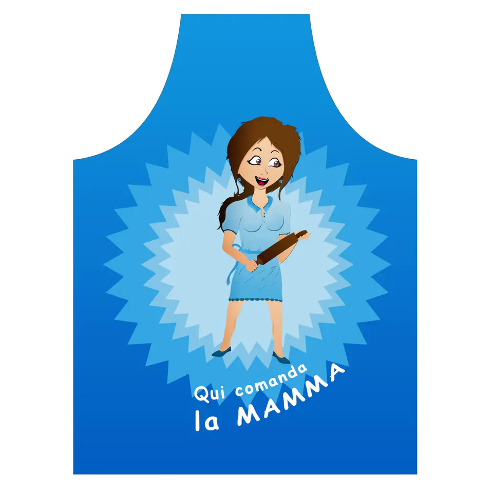 ⁨Apron - Mom (IT) rules here⁩ at Wasserman.eu