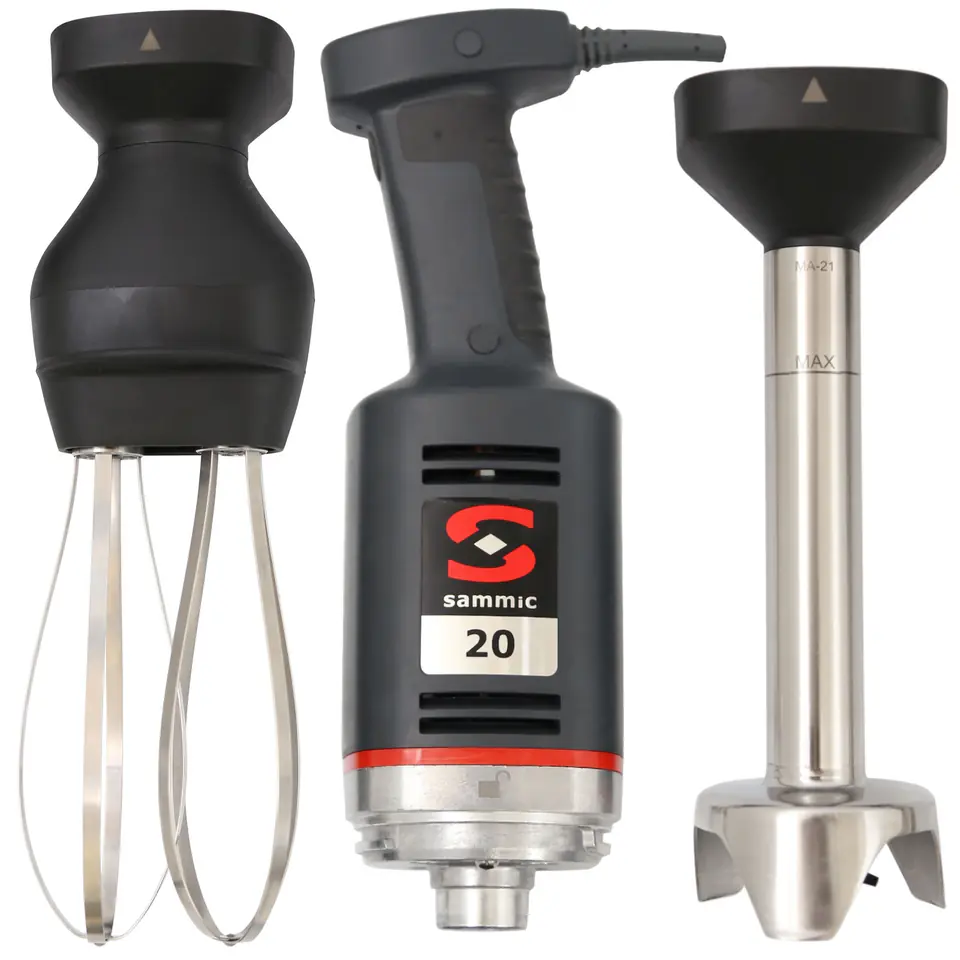Mikser blender ręczny z ramieniem miksującym i ubijającym MB-21 300 W - Sammic 3030634 w sklepie Wasserman.eu