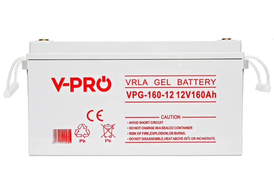 ⁨Battery Volt Polska Gel VPRO Solar 12V 160Ah⁩ at Wasserman.eu