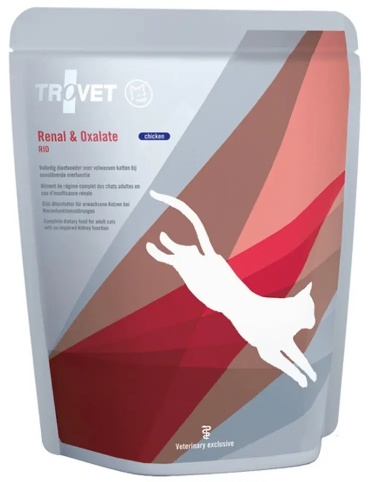 ⁨Trovet RID Renal & Oxalate for cat sachet 85g⁩ at Wasserman.eu