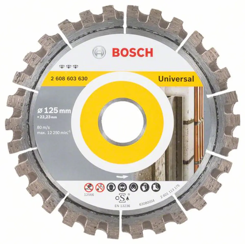 TARCZA DIAMENTOWA BEST FOR UNIVERSAL 125MM w sklepie Wasserman.eu