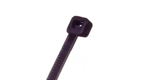 ⁨UV resistant cable tie TKUV 20/5 black E01TK-01050101201 /100pcs/⁩ at Wasserman.eu